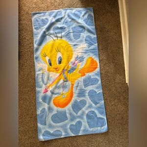 Vintage Tweety Bird Towel
